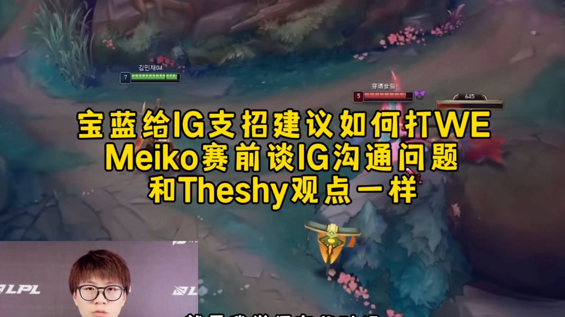 TheShy关键节点关键助攻，IG带队取胜！的简单介绍